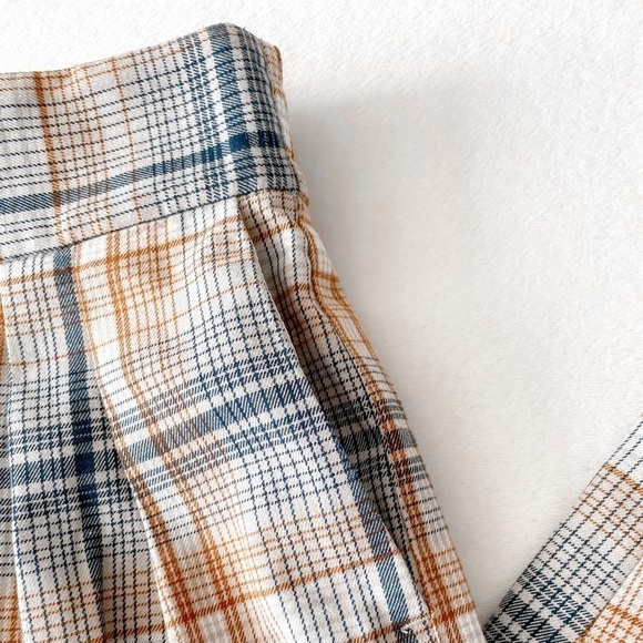 Uo Plaid High-rise Pants - Picture 11 of 16